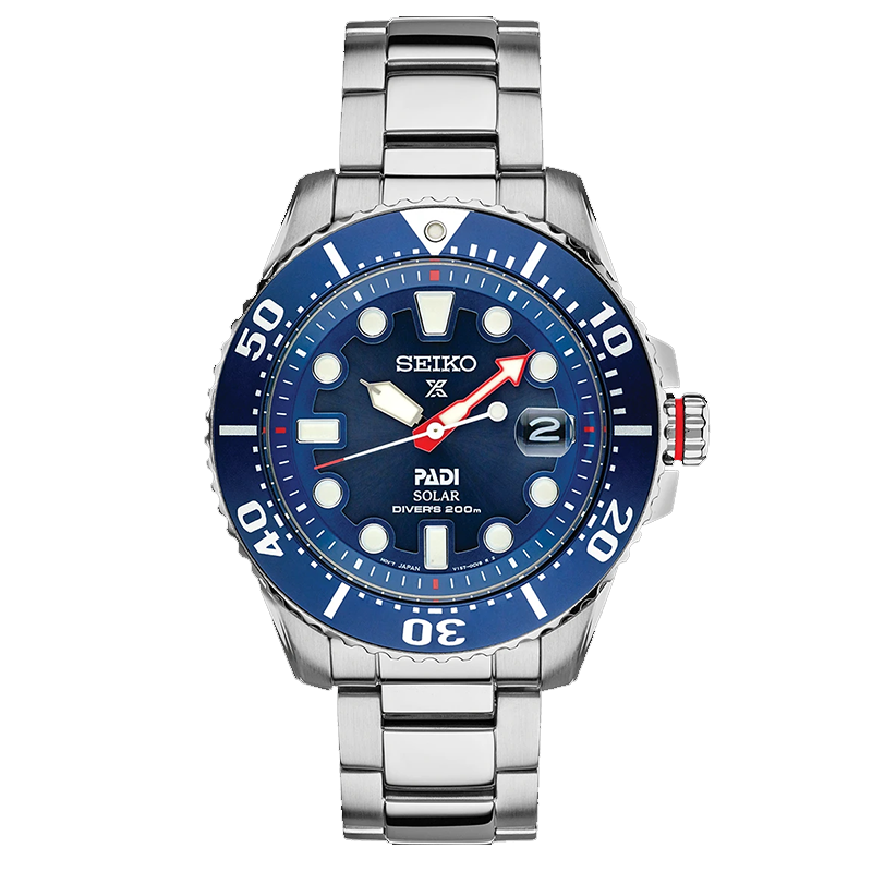 seiko padi automatic diver's watch