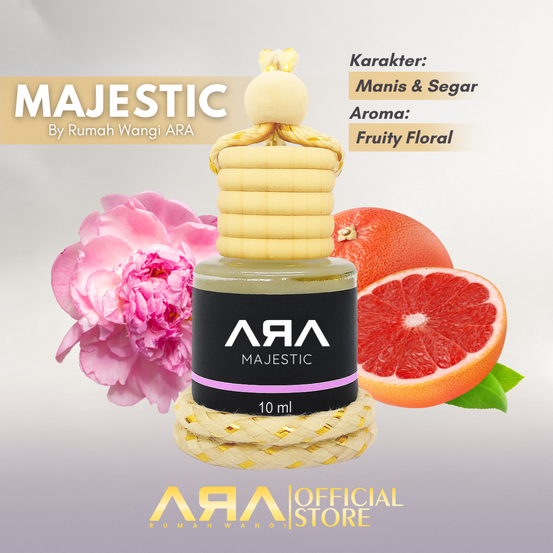 Aria Fragrance House - Majestic Car Fragrance Perfume Luxury Aroma Air Freshener Harga 42,300 rupiah*Gratis Ongkir