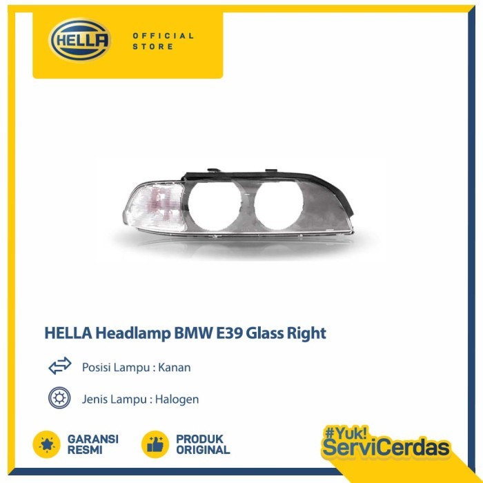 Lampu Headlamp Mobil Hella BMW E39 (Kanan) - Lampu Indicator Depan Harga 1,584,000 rupiah*Gratis Ongkir