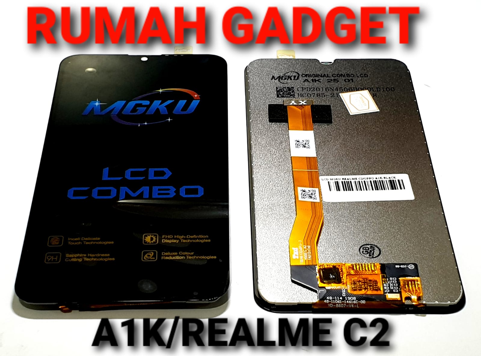 LCD OPPO A1K /REALME C2 FULLSET TOUCHSCREEN INCELL/SUPER/MGKU/VIVAN/ORILF Harga  128,000 Ringgit*Penghantaran Percuma