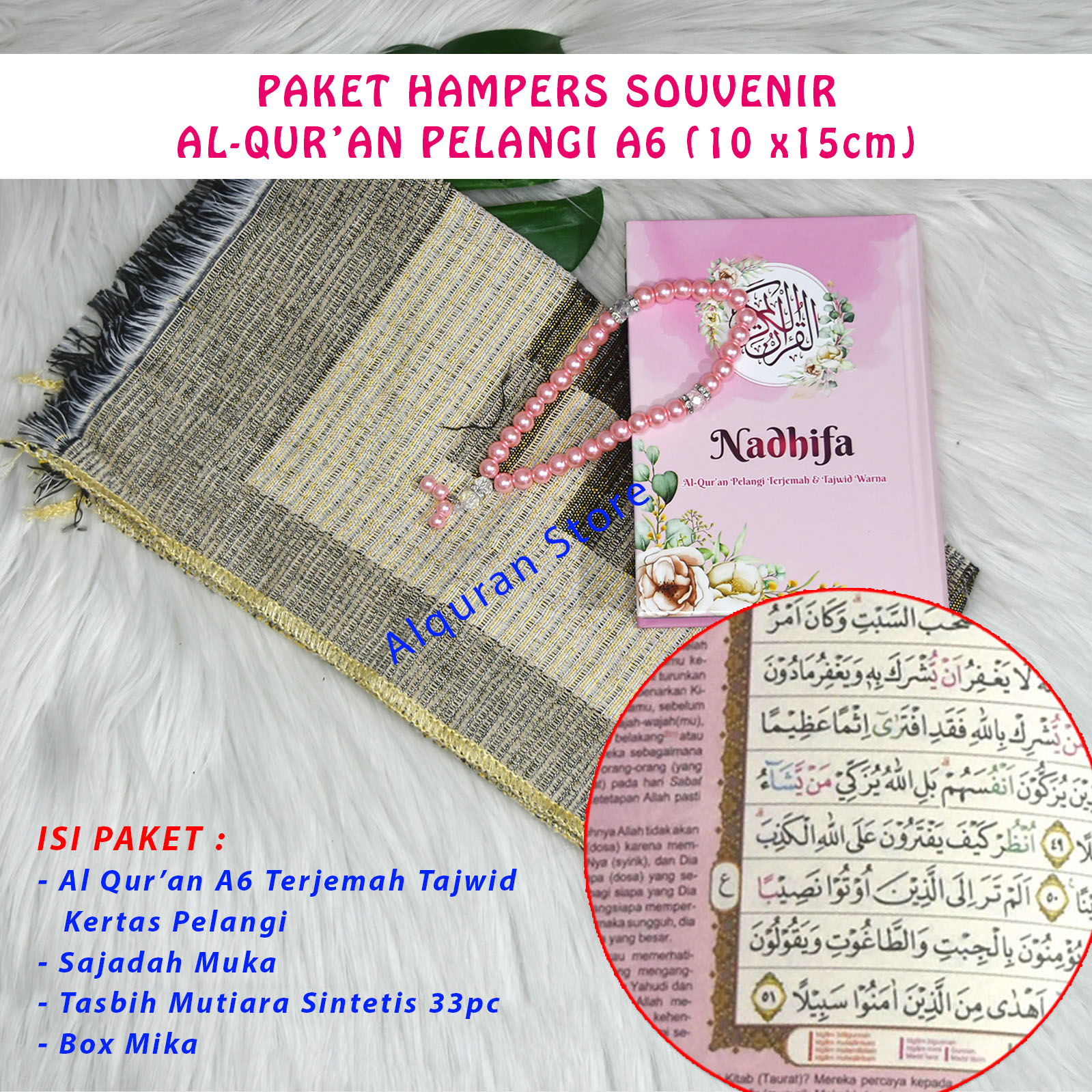 Hampers Cewek, Kado Pernikahan Untuk Pengantin Cewek Paket, Souvenir, Kado Pernikahan, Alquran, Hamper…