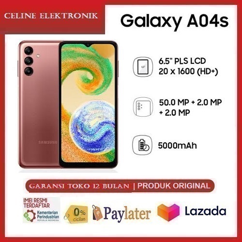 Samsung Galaxy A04s 4/64GB Harga  1,150,000 Ringgit*Penghantaran Percuma