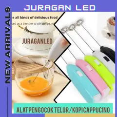 HAND MIXER MINI ELEKTRIK / PENGADUK DALGONA COFFE / ALAT PENGOCOK TELUR / MIXER ELEKTRIK