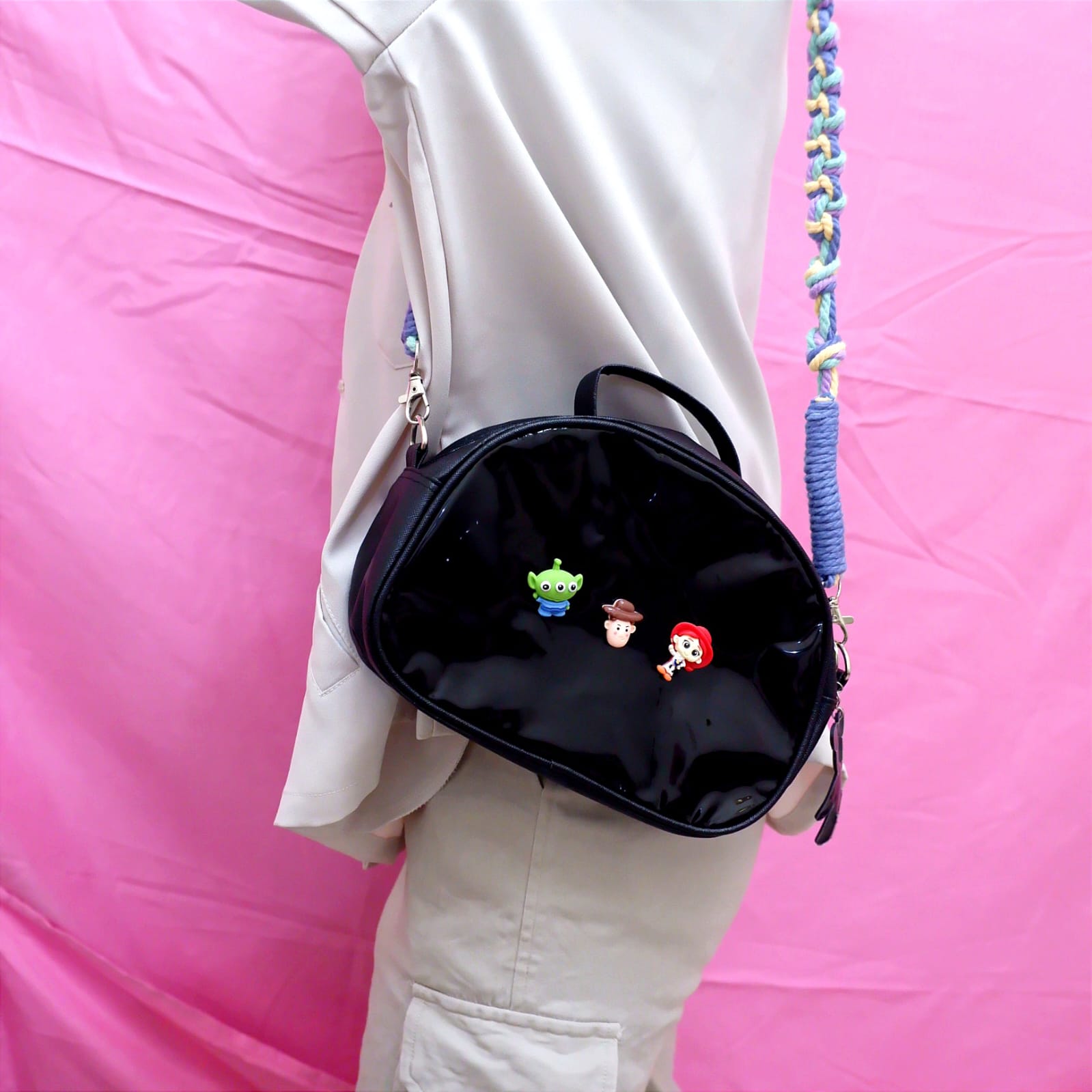 tas buttonscarves pink di Vicashopco | Tokopedia