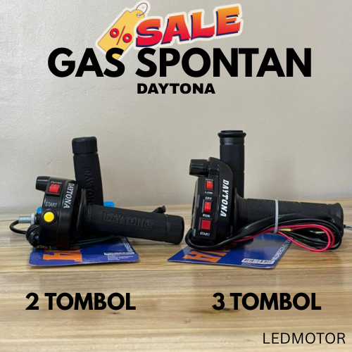 Universal Dytna 2/3 Button Spontan Gas – Suitable for All Motorcycles | Universal Cash Gas Harga 31,500 rupiah*Gratis Ongkir
