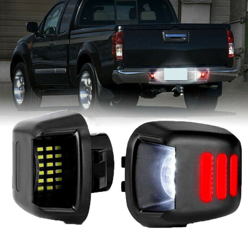 nissan navara number plate light