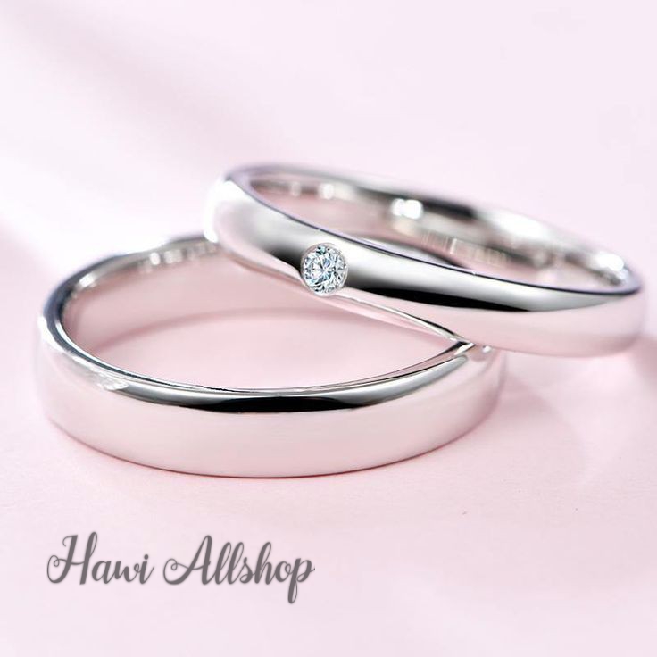 Titanium Silver Engagement/Marriage/Couple Rings for Men and Women
