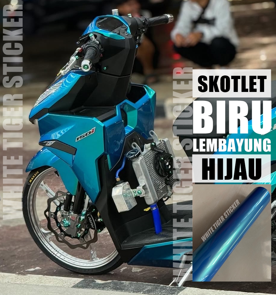 Blue Lemon Motorcycle Sticker Scotlet Blue Lemon Green Scotlet Premium Blue Lemon Scotlet Giá 28,500 Đồng*Miễn phí vận chuyển