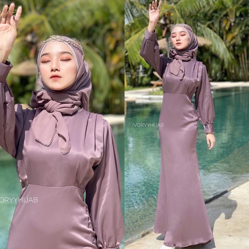 Baju store dress satin