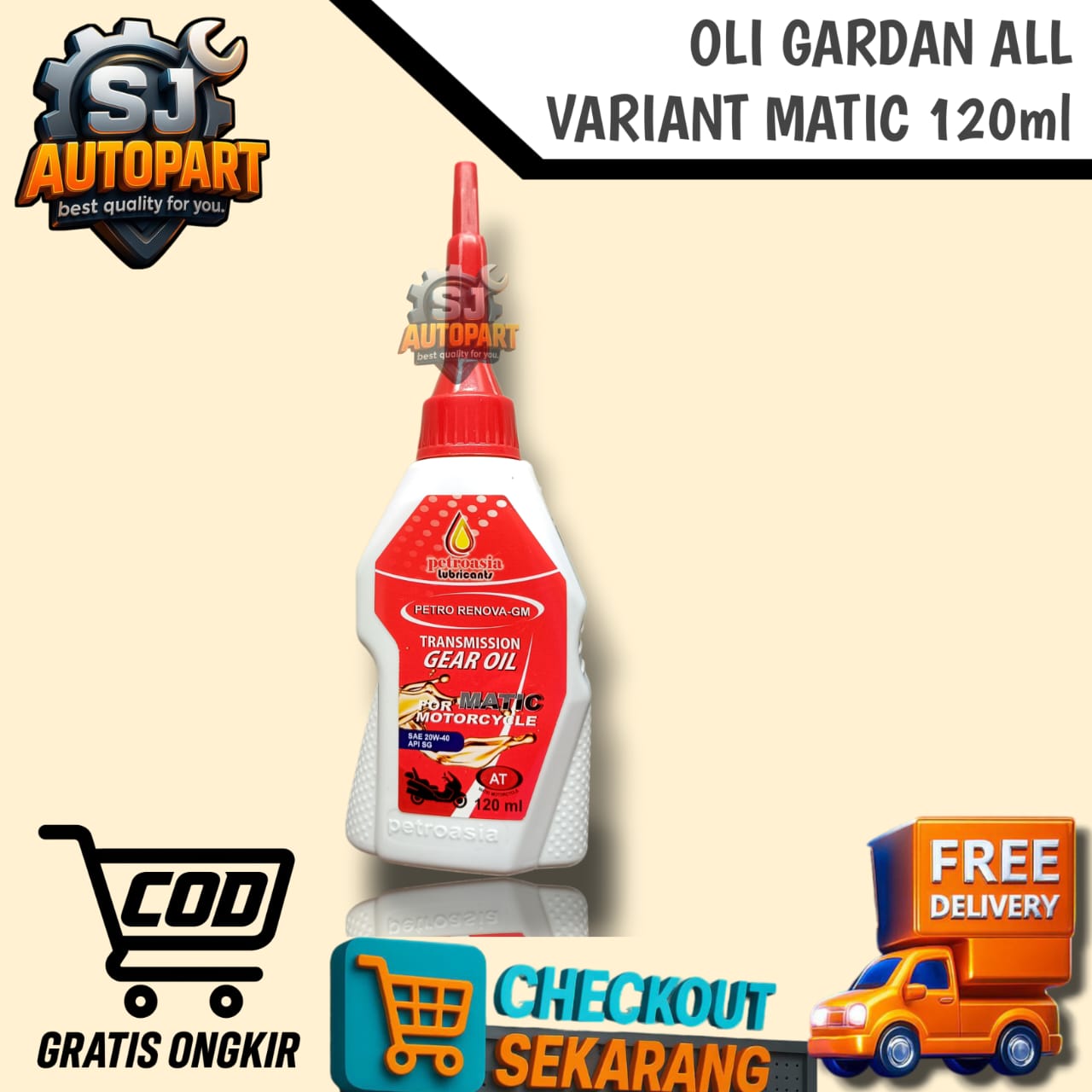 Petroasia Axle Oil 120ml Harga 12,000 rupiah*Gratis Ongkir