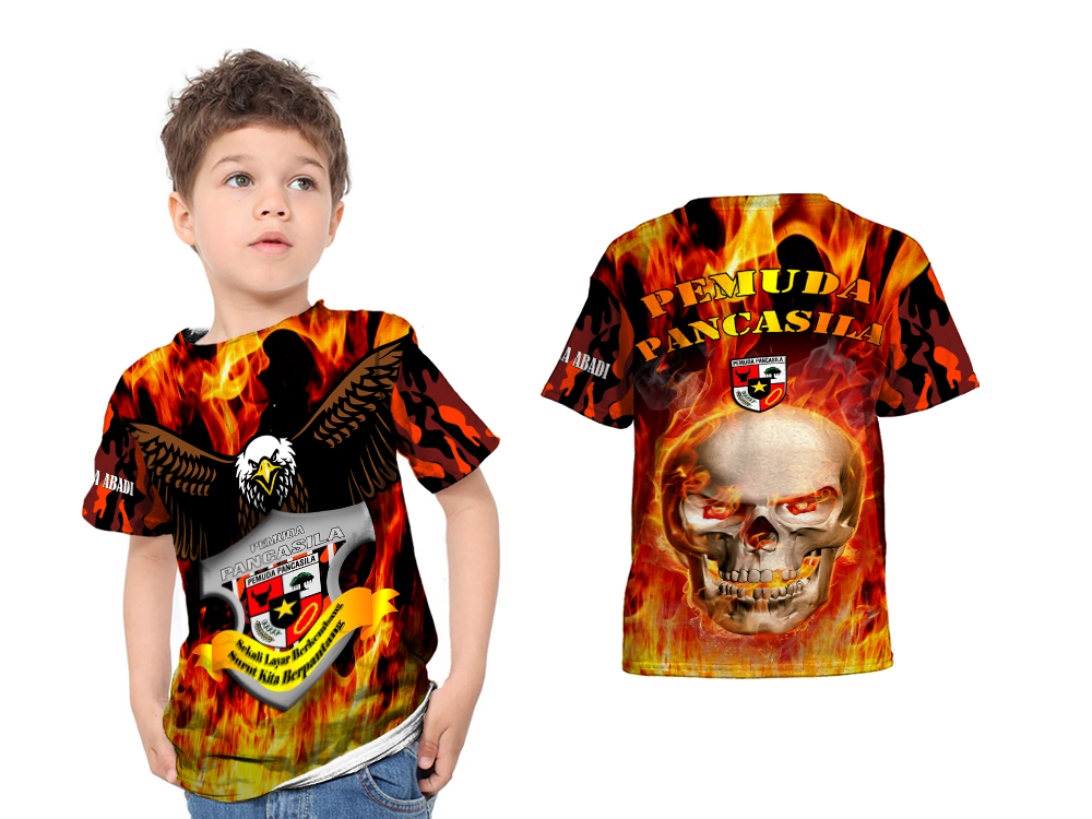 Kaos Tshirt Anak Pemuda Pancasila 006 Fullprint Custom
