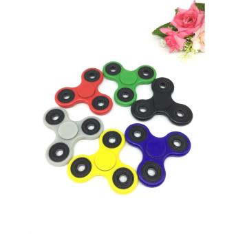 Gambar ANGEL Fidget Spinner Hand Toys Mainan Tri Spinner EDC Ceramic Ball Focus Games Warna Random