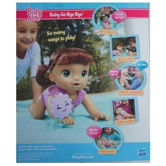 Baby Alive 0816 BA BABY GO BYE BYE BLONDE