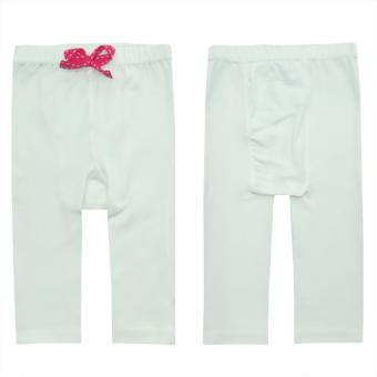 Bearhug 2-Piece Legging For Cute Baby Girl With Ribbon - Putih& Hitam Mei 2018 - 2 Bearhug 2-Piece Legging for Cute Baby Girl with Ribbon - Putih& Hitam - 2