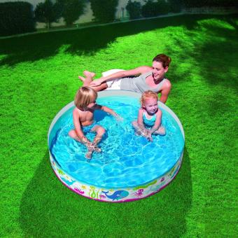 Bestway Fill & Fun Pool (Ikan Paus) 122cm. Kolam Renang Anak Tanpa Tiup Pompa Angin April 2019 - 3 Bestway Fill & Fun Pool (Ikan Paus) 122cm. Kolam Renang Anak Tanpa Tiup Pompa Angin - 3