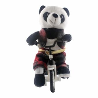 Gambar Boneka sepeda besar   panda