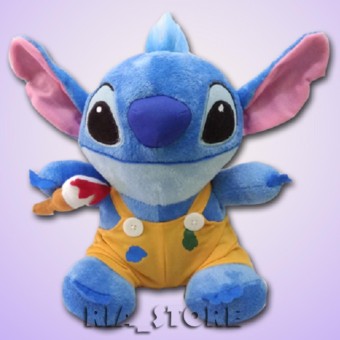 jual boneka stitch kostum seniman ukuran 30 cm high jual boneka stitch kostum seniman ukuran 30 cm high