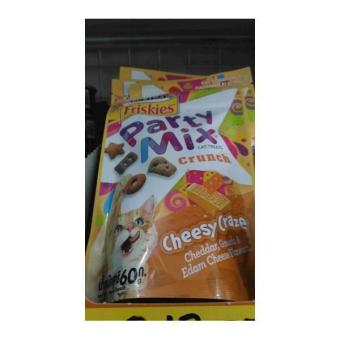 Gambar Cemilan Kucing Friskies Party Mix Keju