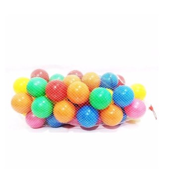 Gambar Crystal Bola Mandi Bayi Isi 25pcs Random Color