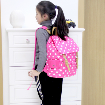 Gambar Disney anak anak gadis ransel sekolahnya