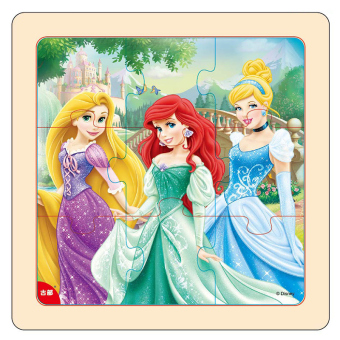 Gambar Disney Jigsaw kayu dengan kotak jigsaw puzzle