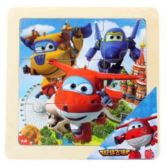 Gambar Disney Jigsaw kayu dengan kotak jigsaw puzzle