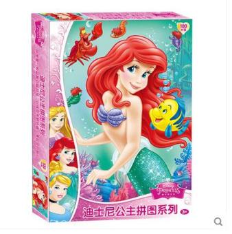 Gambar Disney Princess Kertas Puzzle Teka teki Anak anak