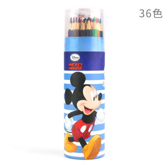 Gambar Disney warna murid yang dilukis dengan tangan grafiti dicat pena pensil warna