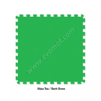 Gambar Evamats Puzzle Polos 30 x 30   Dark Green