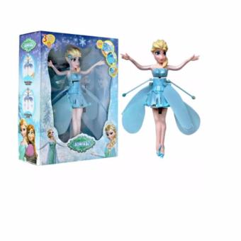 Gambar Flying Frozen Elsa Boneka Terbang Sensor Doll Peri Mainan EdukasiAnak Lucu Unik