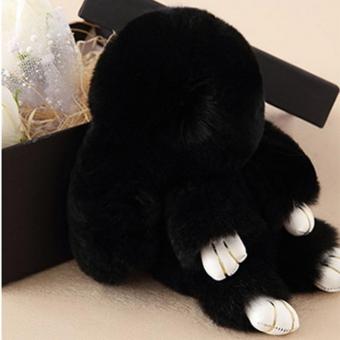 Gantungan Tas Bunny Rabbit Black