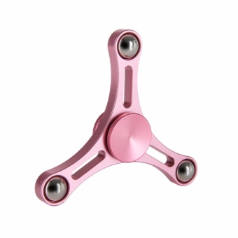 Gambar Great Premium Fidget Spinner Hands Tri Fidget 3 Ball Limited Edition   Pink