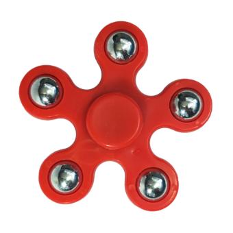 Gambar Hand Spinner Fidget Bintang 5 Merah