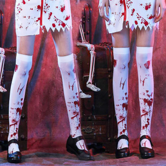 Gambar Horor Halloween pesta kostum kaus kaki alat peraga
