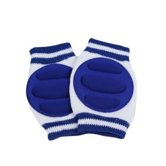 Keselamatan anak bayi bantal bayi balita merayap siku lutut bantalan pelindung Biru - International