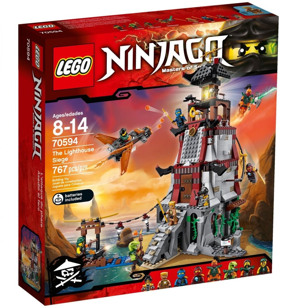 Lego 70594 Ninjago The Lighthouse Siege Lazada Indonesia
