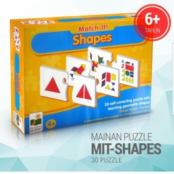 Gambar Mainan Edukasi Anak Match It Shapes Bentuk