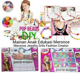 Mainan edukasi anak meronce manik manik meronce jewelry desaigner grils fashion creator - mainan meronce manik accecoris Mainan edukasi anak meronce manik manik meronce jewelry desaigner grils fashion creator - mainan meronce manik accecoris