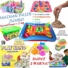 Hasil gambar untuk Mainan Pasir Ajaib Kinetik Model Sand Play Sand Paket Jumbo 2 kg