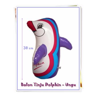 Gambar Nice Baby Balon Tinju Motif Dolphine Ungu