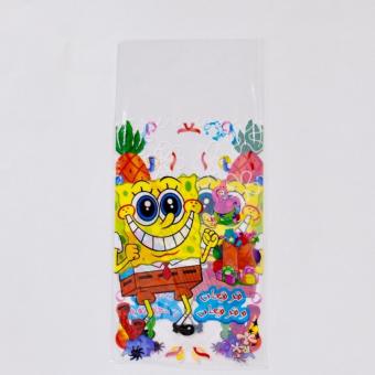 Gambar Perlengkapan Pesta Pembungkus Snack Plastik Snack Kecil Spongebob