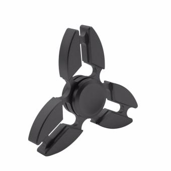 Gambar Premium Fidget Spinner Hand Spinner Fidget Toys 3 Side   Black