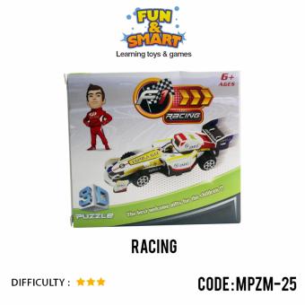 Gambar Puzzle Super 3D Racing   Mainan Edukatif   MPZM 25