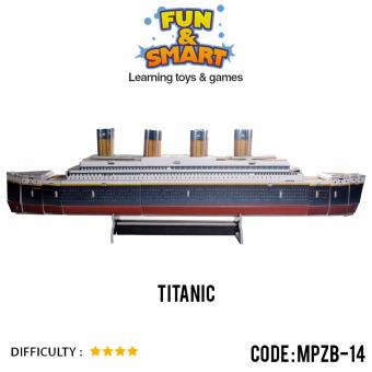 Gambar Puzzle Super 3D Titanic   Mainan Edukatif   MPZB 14