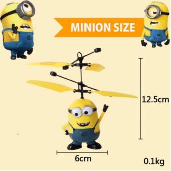 Quadcopter Drone Air Drone Kids Toy - Drone Sensor Tangan Despicable Me 2 Flying Minion Helicopter Aircraft - 1 Pcs Random Karakter