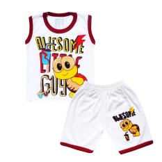Skabe Baju Tidur Anak Bayi Putih Singlet Stelan Kaos 2582IDR26910. Rp 26.910
