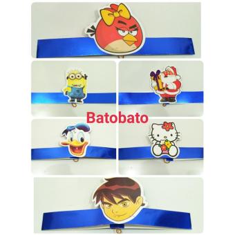 Topi Ikat Karakter 10 pcs