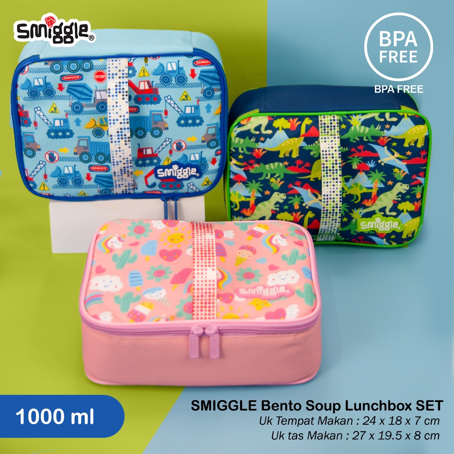 Jual Lunch Box Smiggle Original Terbaru Feb 2024 Lazada .id