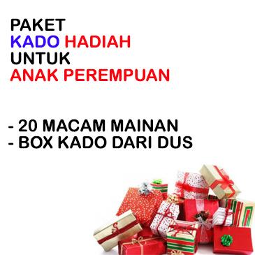 Paket kado 20 macam mainan anak hadiah ultah untuk anak perempuan