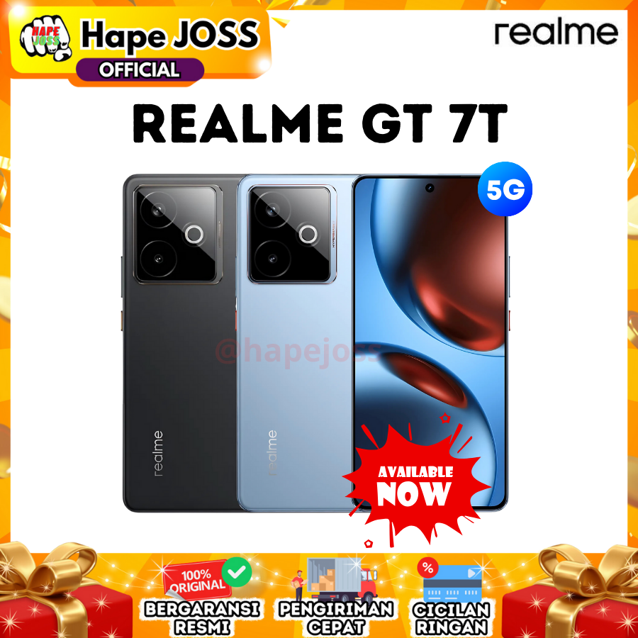 Realme GT 7T 5G 12/256GB NFC Garansi Resmi Harga  6,929,010 Ringgit*Penghantaran Percuma